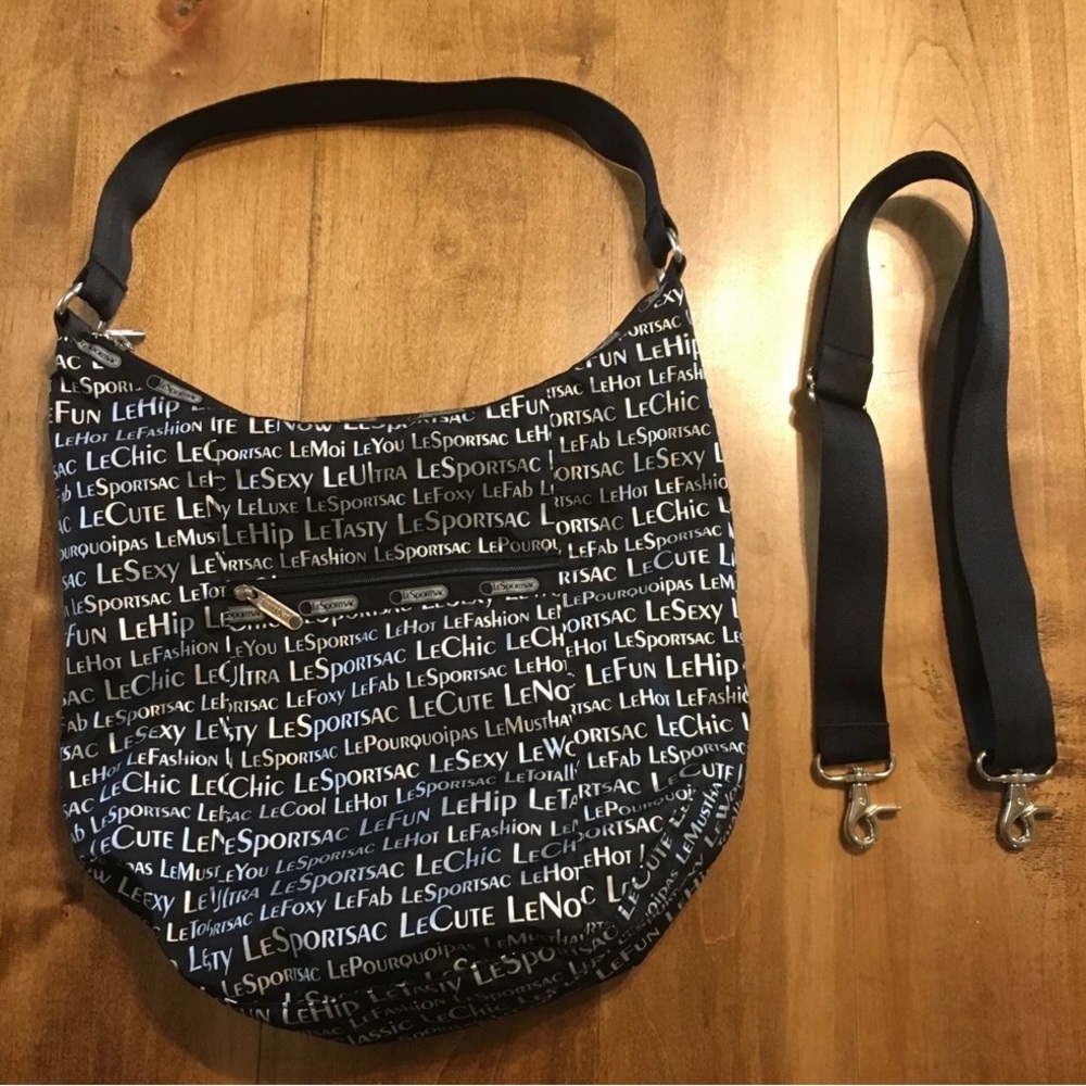 IN SEARCH OF: LeSportsac Jonathan Adler word bag.